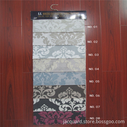 Classic Fashion Damask Design Jacquard Curtain